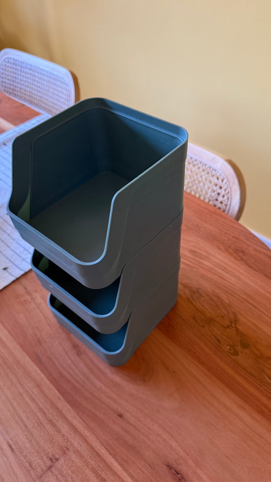 Bureau organizer / documentenhouder – 3 vakken, 40 liter of meer, Ophalen, Zo goed als nieuw, Kunststof