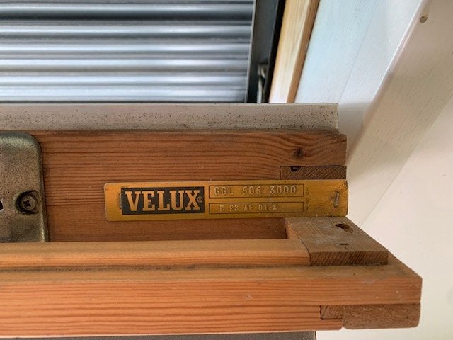 Velux dakraam, Ophalen, Gebruikt, Minder dan 80 cm, 80 tot 120 cm