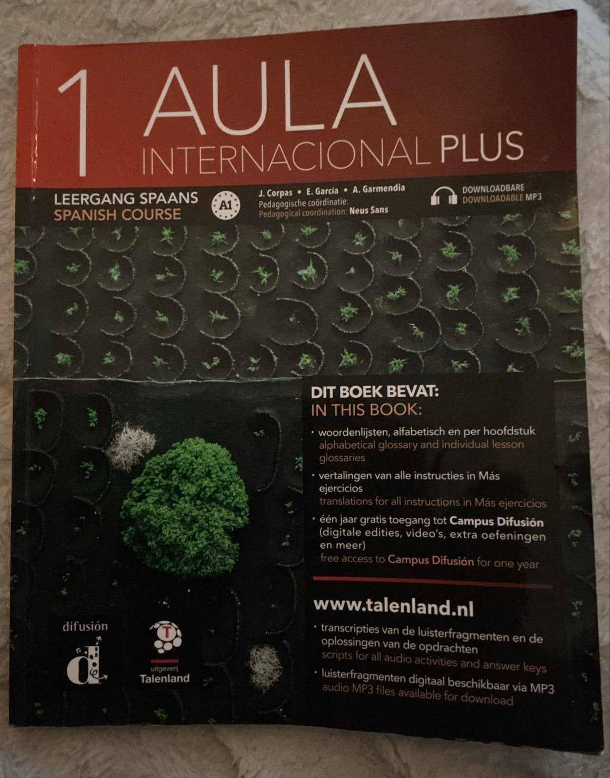 AULA Internacional Plus 1 - Spaans leerboek A1, Boeken, Taal | Spaans, Ophalen of Verzenden, Zo goed als nieuw, Non-fictie