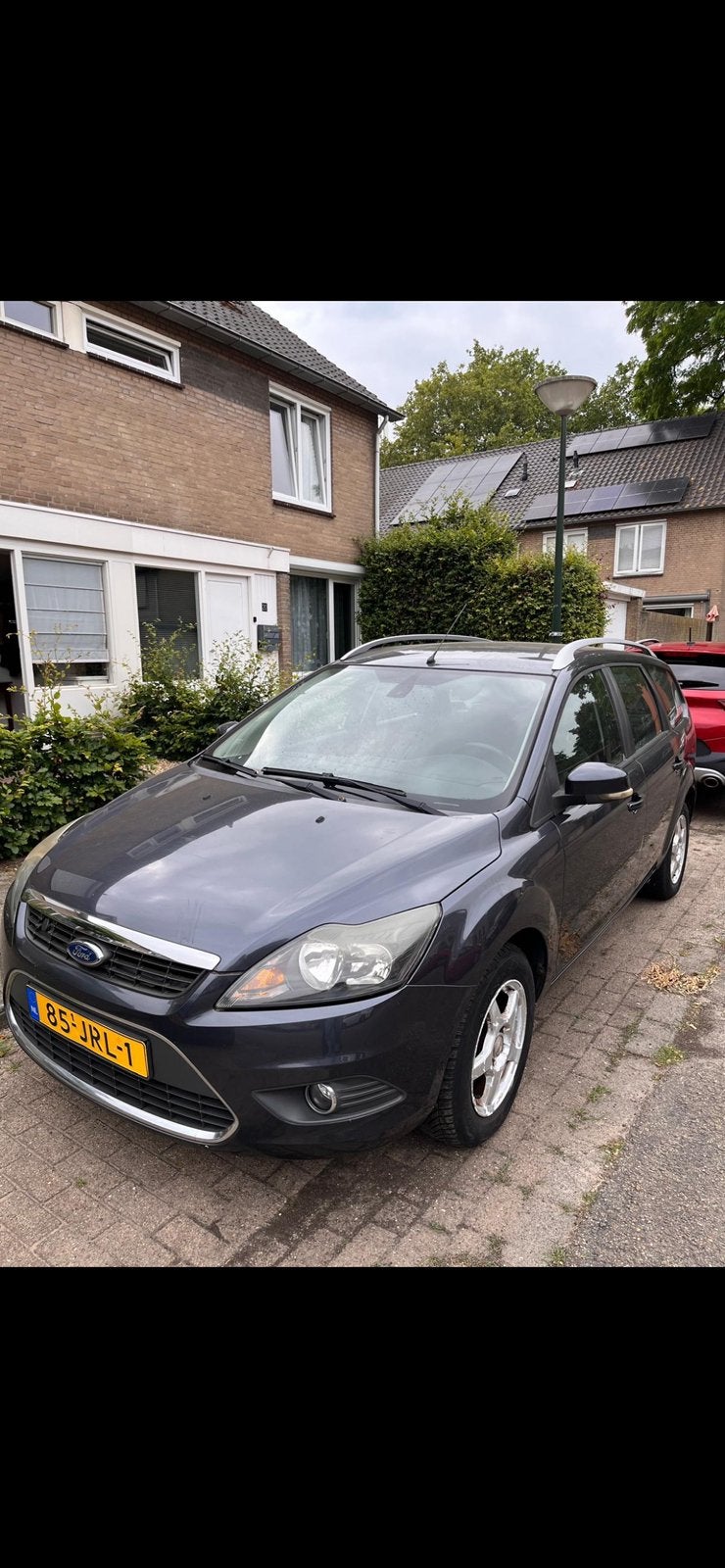 Ford Focus 1.8 92KW Wagon 2009 Grijs, Auto's, Zwart, Navigatiesysteem, Particulier, Euro 4