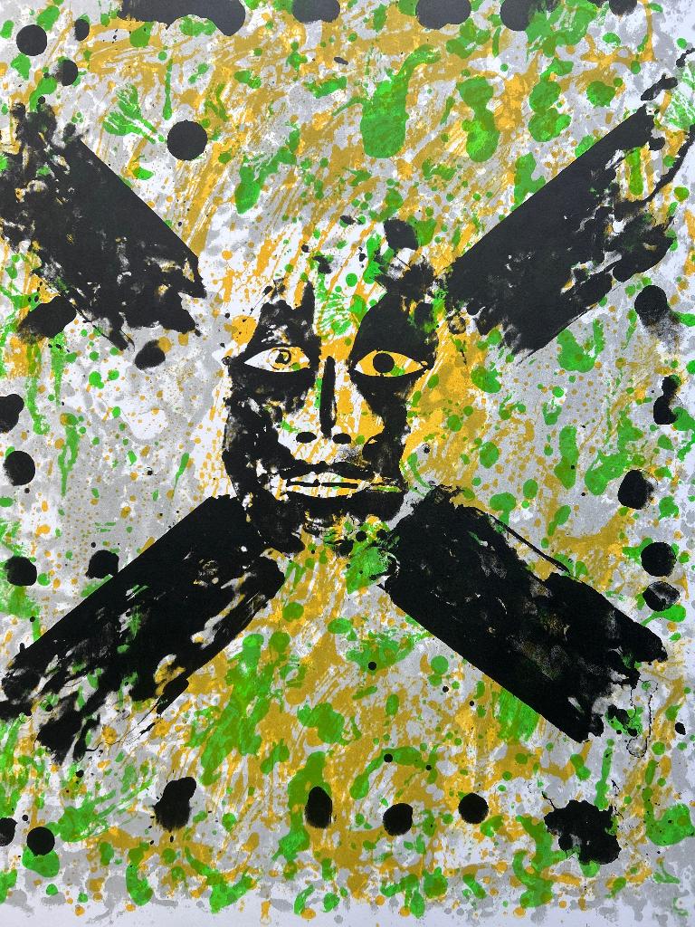 Zeefdruk Jef Diederen, Antiek en Kunst, Verzenden