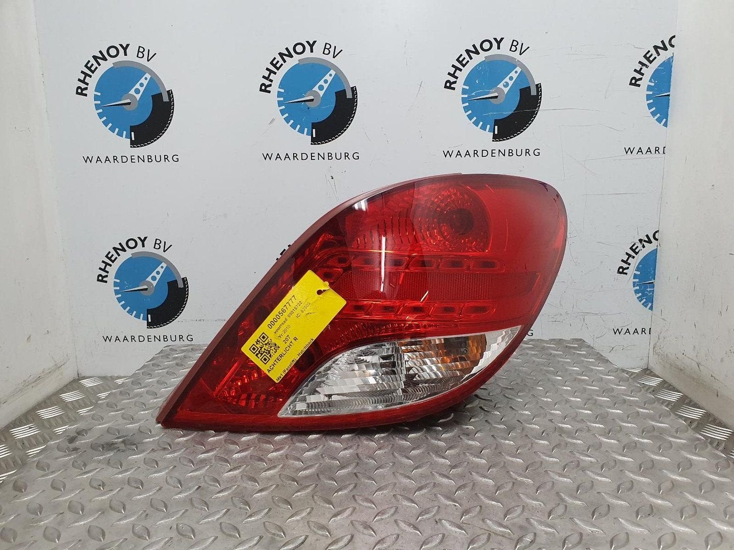 PEUGEOT 207 1.6 VTi Première  ACHTERLICHT R 2010, Gebruikt, -, -, Ophalen of Verzenden