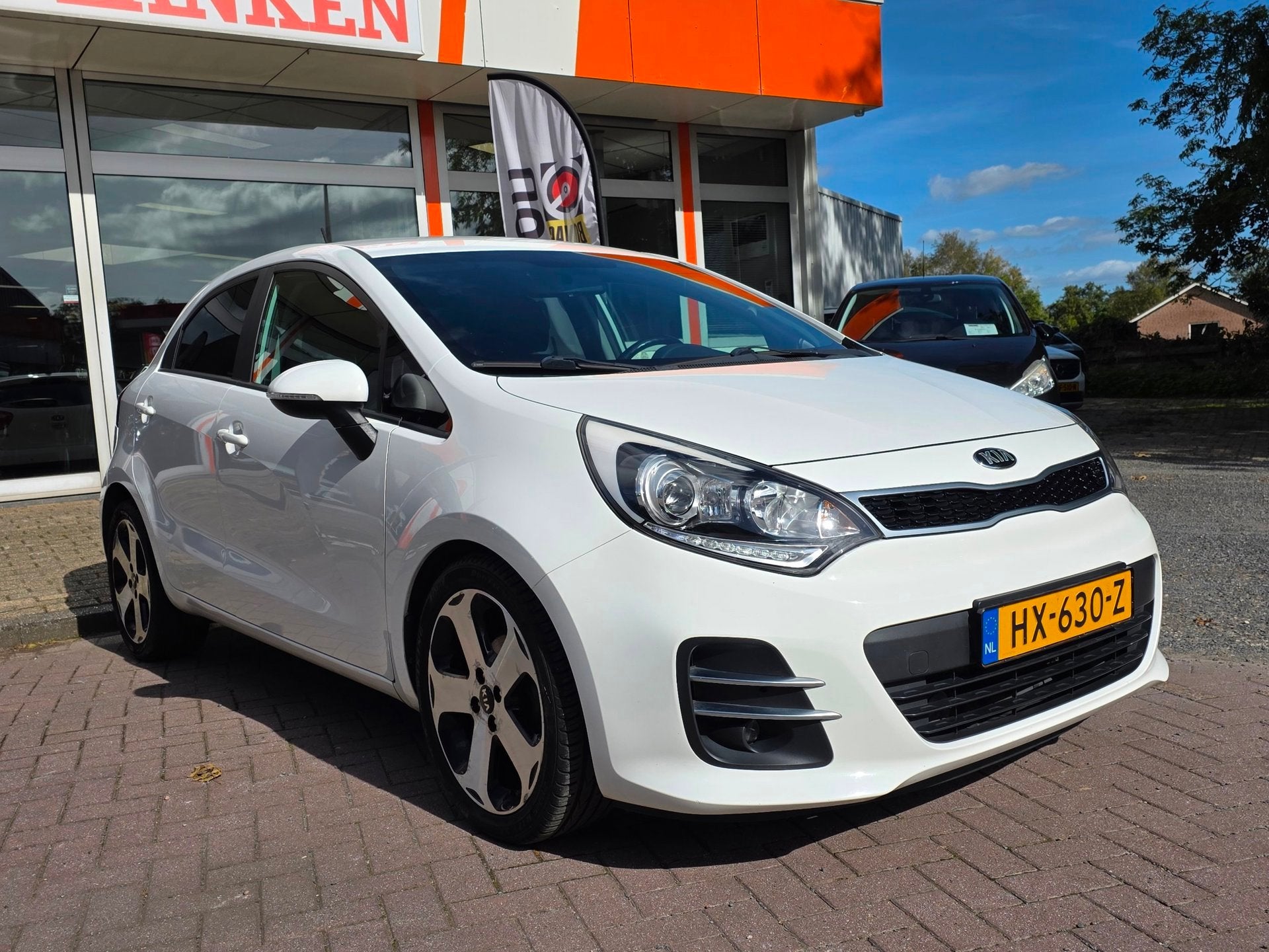 Kia Rio 1.2 CVVT ExecutiveLine 5drs BJ.2016 / Navi / Clima /, Auto's, 1027 kg, 4 cilinders, Wit, Origineel Nederlands