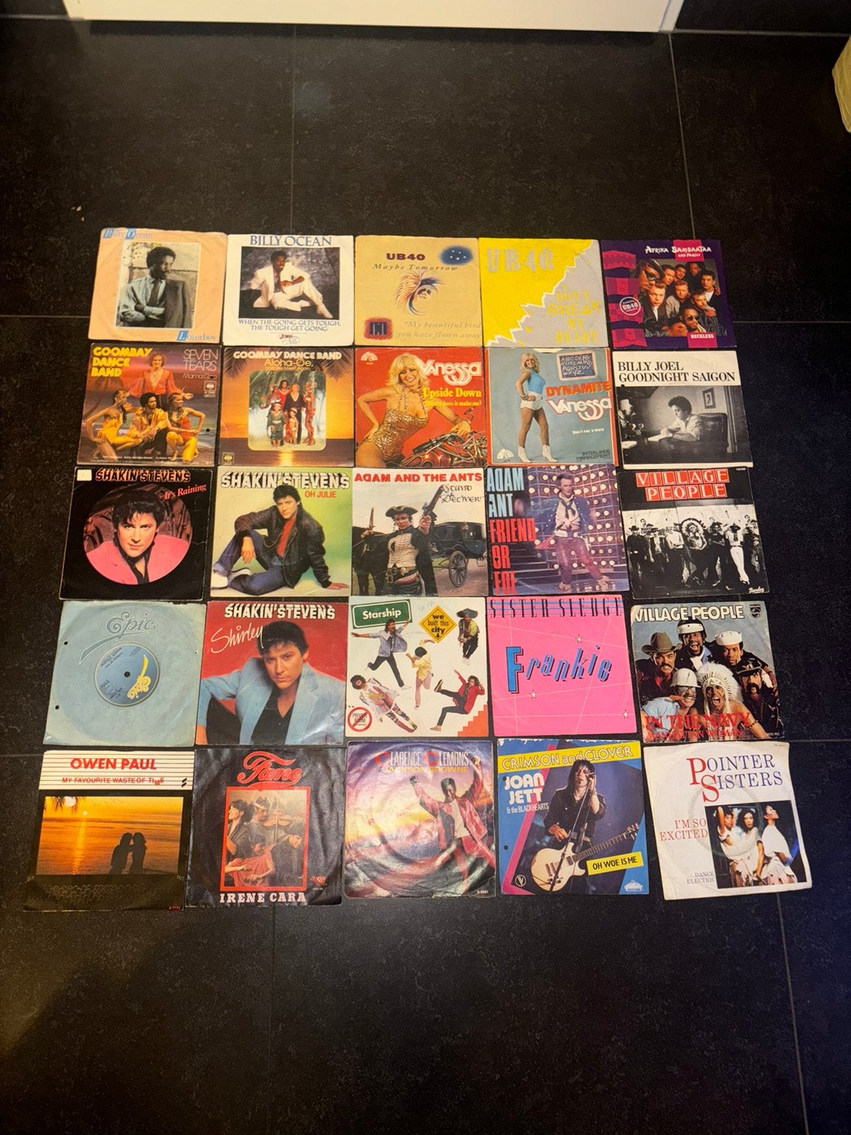 Jaren 80 Vinyl Singles | UB40, Adam Ant, Billy Ocean e.a., Ophalen, Gebruikt, Pop