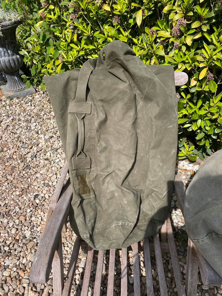 Leger plunjezak - Stevige militaire duffelbag, Ophalen of Verzenden, Landmacht, Overige gebieden, Overige typen