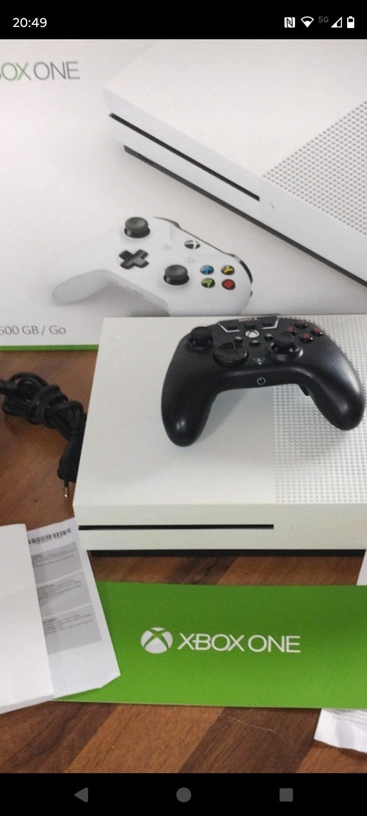 Xbox One S 500GB met 1 controller - Zeer goede staat, 500 GB, Xbox One S, Ophalen of Verzenden, Zo goed als nieuw