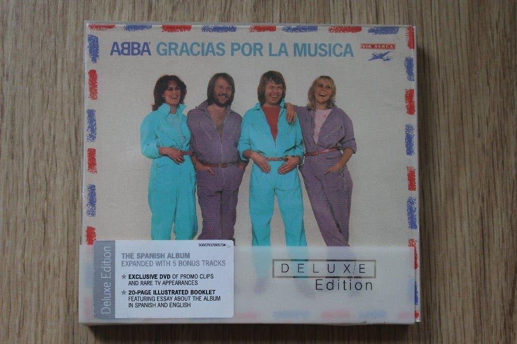 ABBA - Gracias Por La Musica - Deluxe Edition CD/DVD, Pop, Ophalen of Verzenden, Album, Inclusief boekje