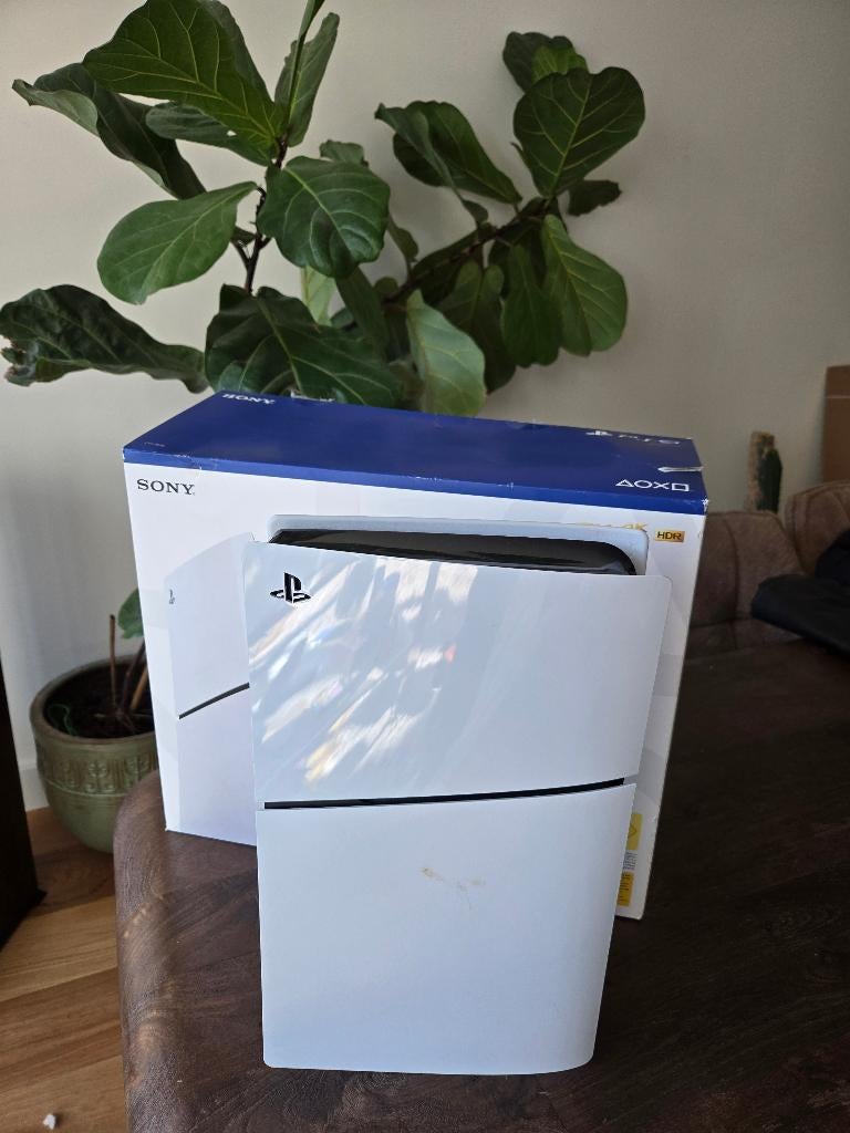 PS5 slim DISC 1TB Edition, Spelcomputers en Games, Spelcomputers | Sony PlayStation 5, Ophalen of Verzenden, Zo goed als nieuw