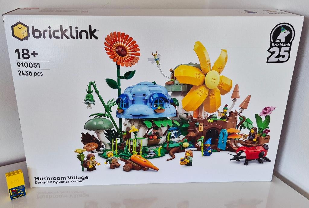 Lego 910051 Bricklink Mushroom Village, Overige thema's, Lego, Nieuw, Ophalen of Verzenden
