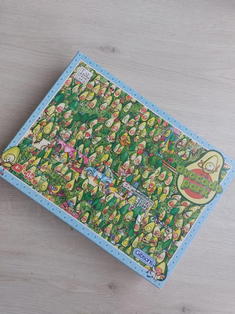 Gibsons Avocado Park Legpuzzel 250 stukjes, Ophalen of Verzenden, Minder dan 500 stukjes, Gebruikt, Legpuzzel