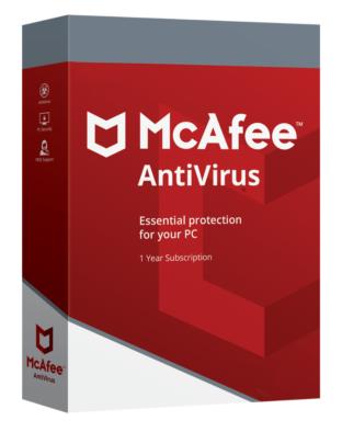 McAfee Antivirus – 1 Jaar / 1 WIN PC – Legaal Licentie Code, Ophalen, Nieuw, Mcafee, Windows