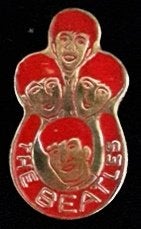 Beatles speld- rood, Verzamelen, Verzenden, Nieuw, Figuurtje, Speldje of Pin