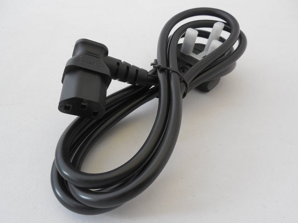 UK power cables C13 & C7 straight-bent, Ophalen of Verzenden, Nieuw