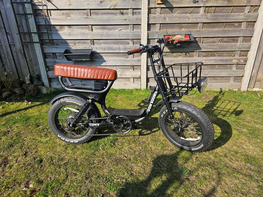 Fatbike black tan speciale Edition, Fietsen en Brommers, Elektrische fietsen, Zo goed als nieuw, Overige merken, Ophalen