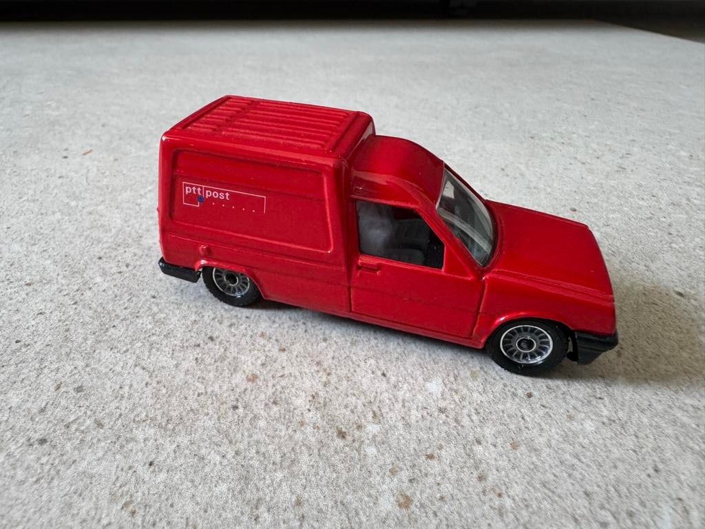 Solido Renault Express PTT Post Rood Modelauto, Ophalen of Verzenden, Zo goed als nieuw, Auto, Solido