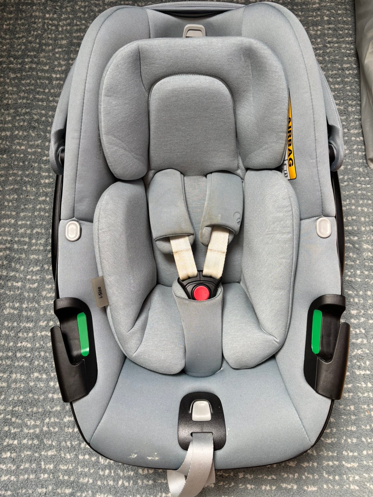 Maxi Cosi Pebble 360 i-Size authentic green, Kinderen en Baby's, Ophalen of Verzenden, Zo goed als nieuw, Isofix, Maxi-Cosi