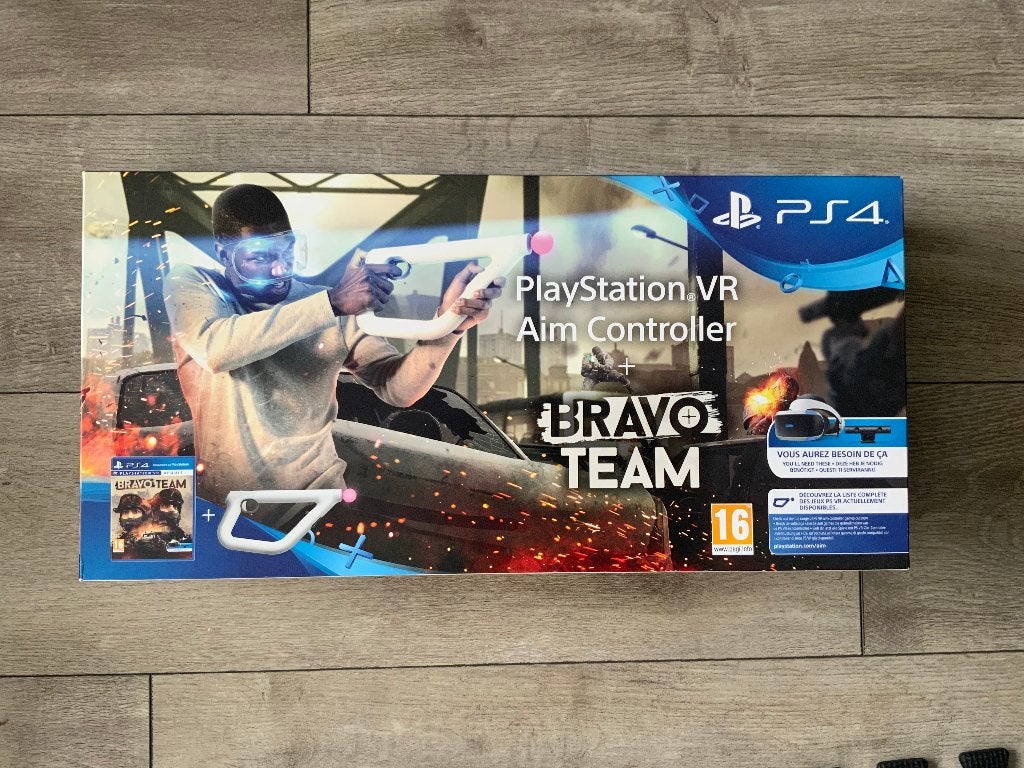 Playstation 4 VR PSVR AIM Controller Geweer PS4, Avontuur en Actie, 1 speler, Ophalen of Verzenden, Zo goed als nieuw