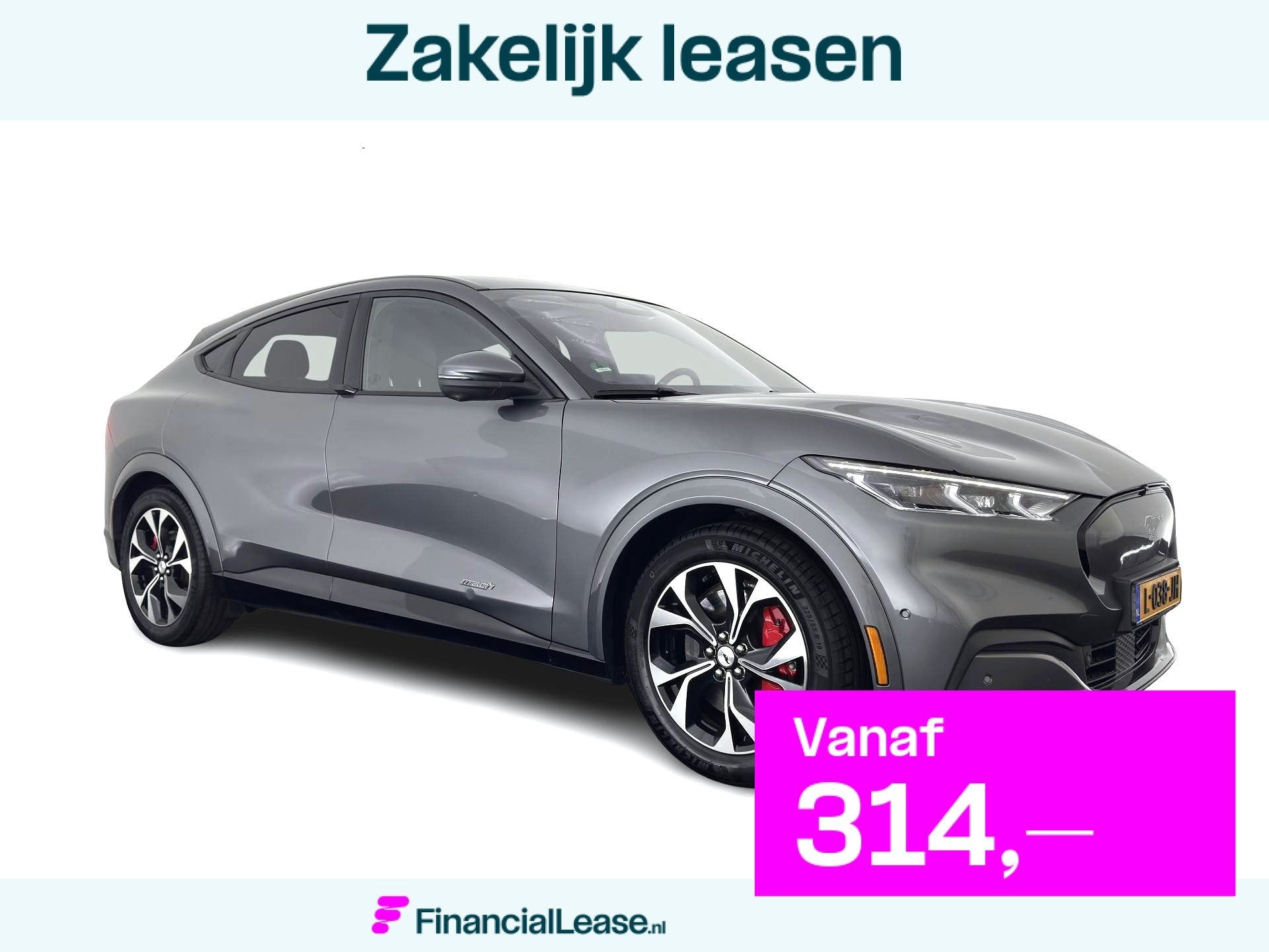Ford Mustang Mach-E Extended First Edition AWD 98 kWh [3-Fas, Automaat, 98 kWh, Gebruikt, 371 pk