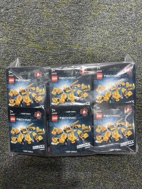 Lego Technic 42233 Mighty Machines (8 stuks), Lego, Nieuw, Ophalen of Verzenden, Technic