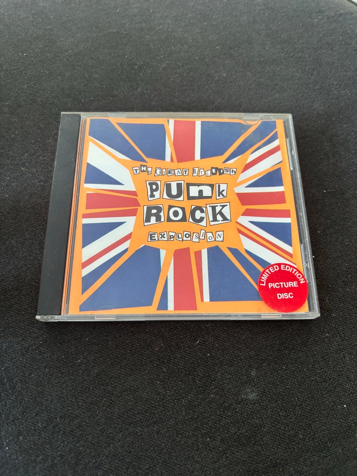 The Great British Punk Rock Explosion CD - Limited Edition, Ophalen of Verzenden, Zo goed als nieuw, Overige genres