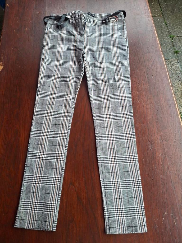 Pescara broek XXL - ruitmotief, high-waist look, Kleding | Dames, Broeken en Pantalons, Overige kleuren, Pescara, Ophalen of Verzenden