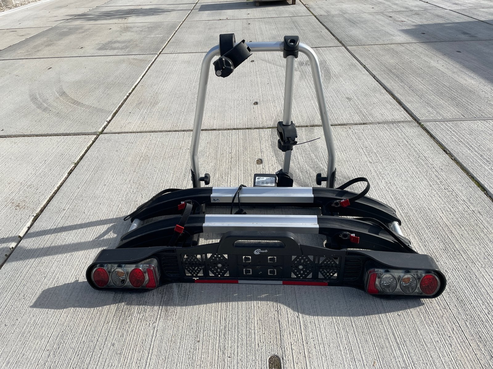 Anwb Trekhaakdrager Type 10.08N01.1 - Zo goed als nieuw, Auto diversen, Ophalen, Brede banden, Zo goed als nieuw, 2 fietsen