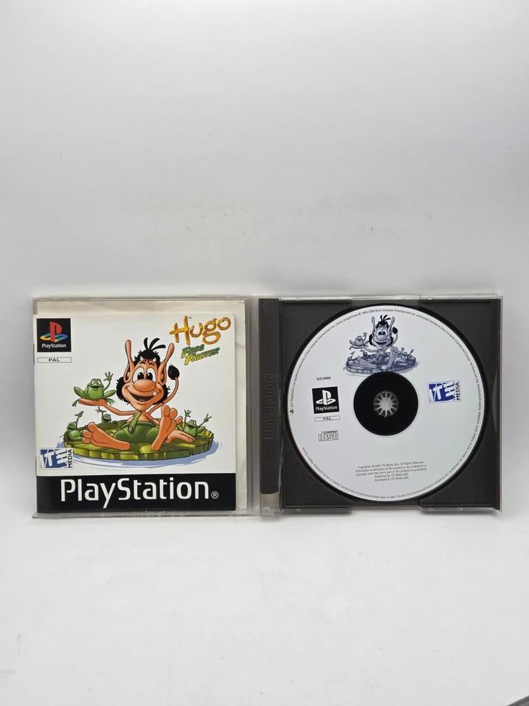 Hugo Frog Fever PS1, Gebruikt, Ophalen of Verzenden, Vanaf 3 jaar, Platform