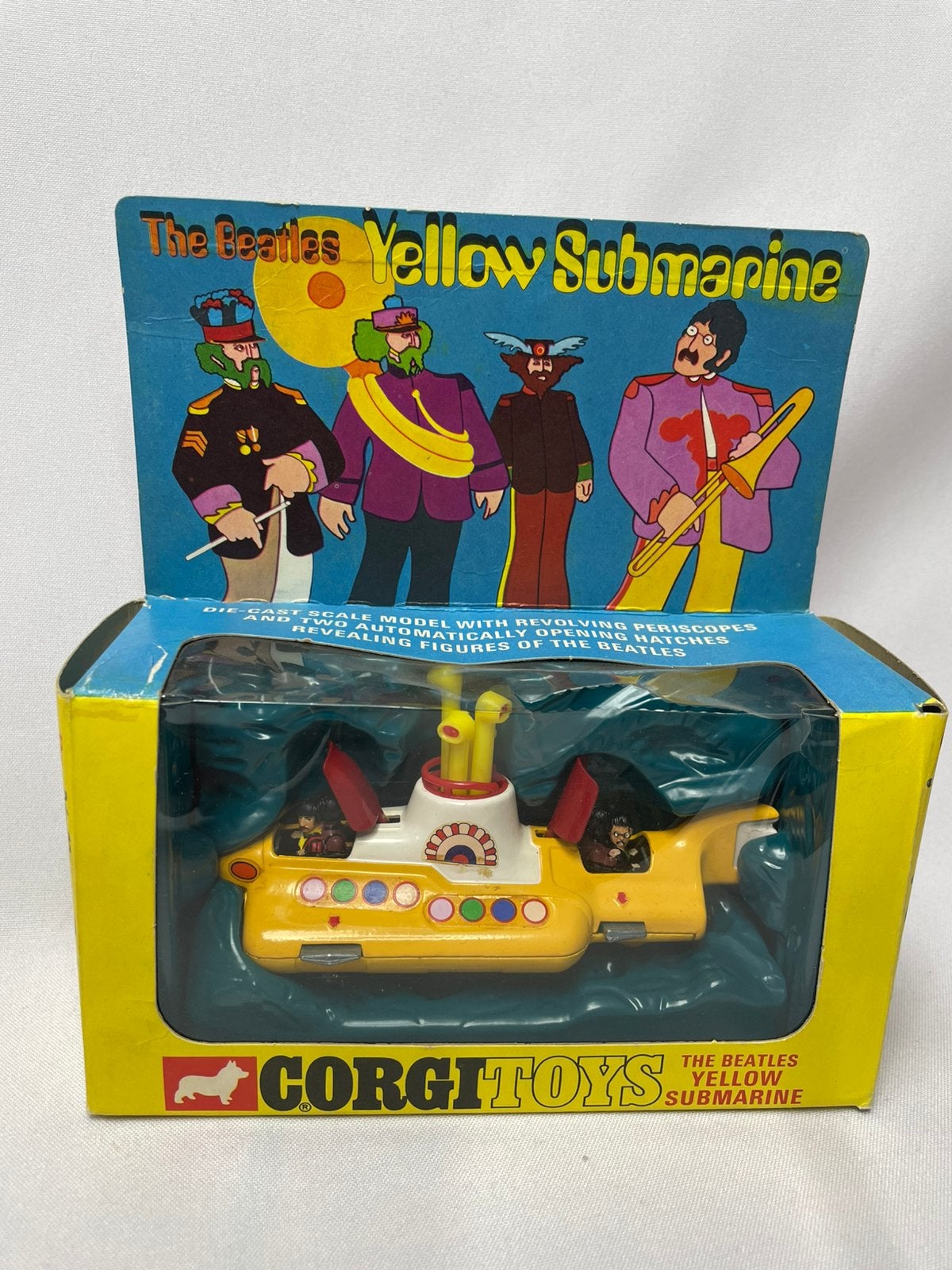 The Beatles Yellow Submarine Corgi Toys 60ej origineel!, Ccccc, Corgi Toys, Auto, Corgi