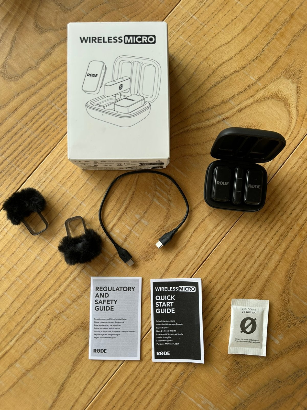 Rode Wireless Micro USB-C microfoon Zwart, Muziek en Instrumenten, Microfoons, Nieuw, Overige typen, Ophalen