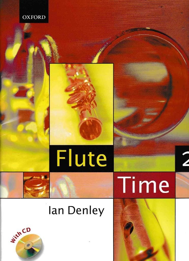 Flute Time Ian Denley deel 2 met CD Niet gebruikt ( 4922 ), Dwarsfluit of Piccolo, Ophalen of Verzenden, Zo goed als nieuw, Artiest of Componist