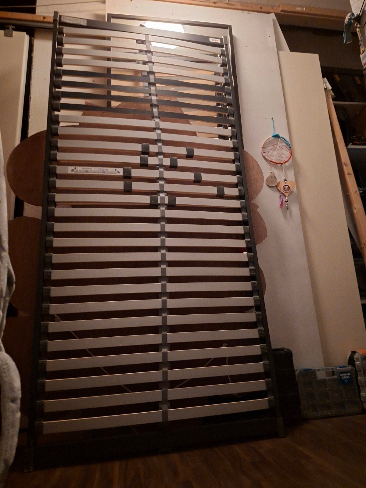 Lattenbodem Bossflex 400VL, Huis en Inrichting, Ophalen, Zo goed als nieuw, Eenpersoons, 90 cm