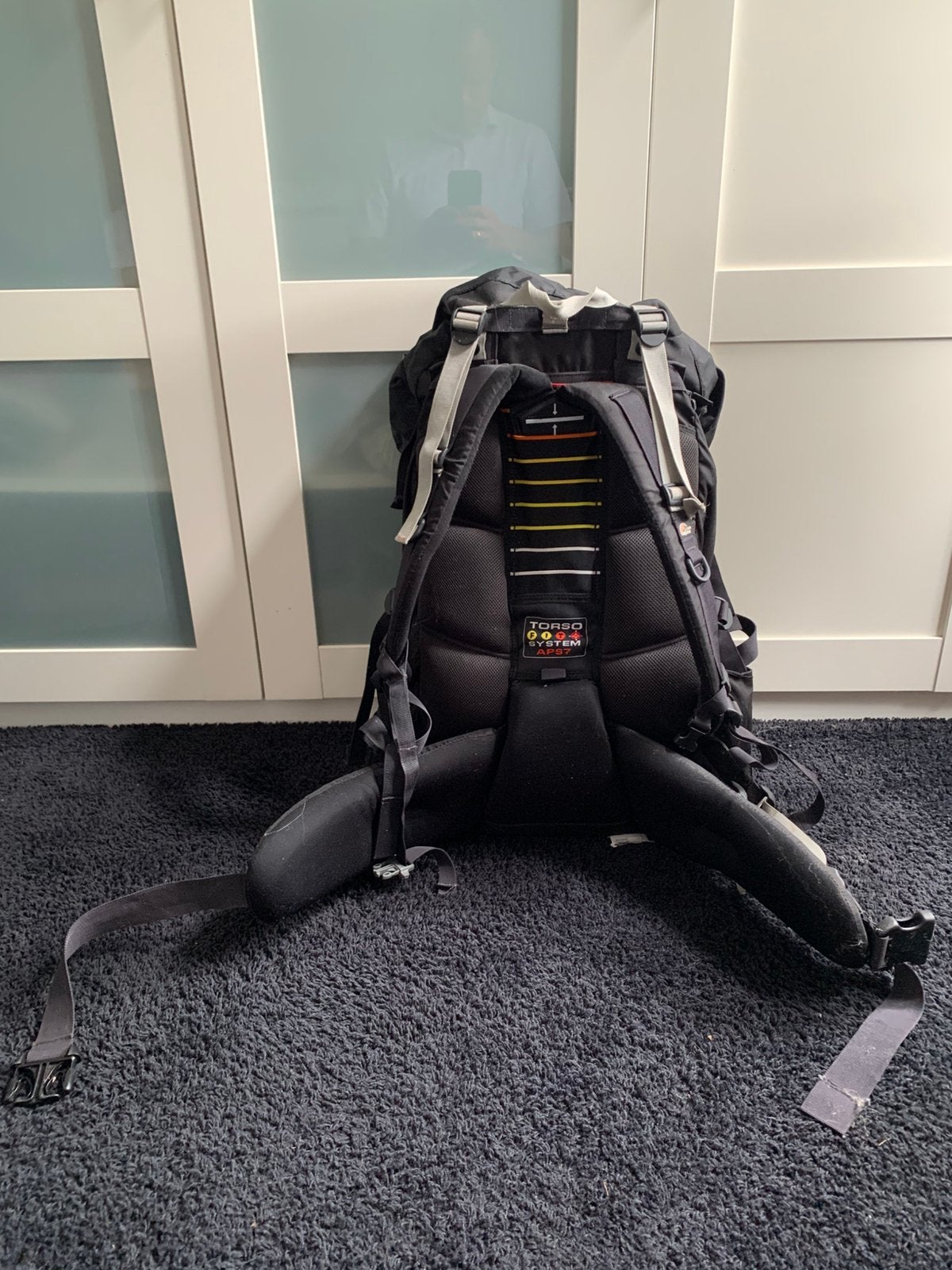 Lowe Alpine Latok ND 55 + 15, Ophalen, Zo goed als nieuw, Rugzak