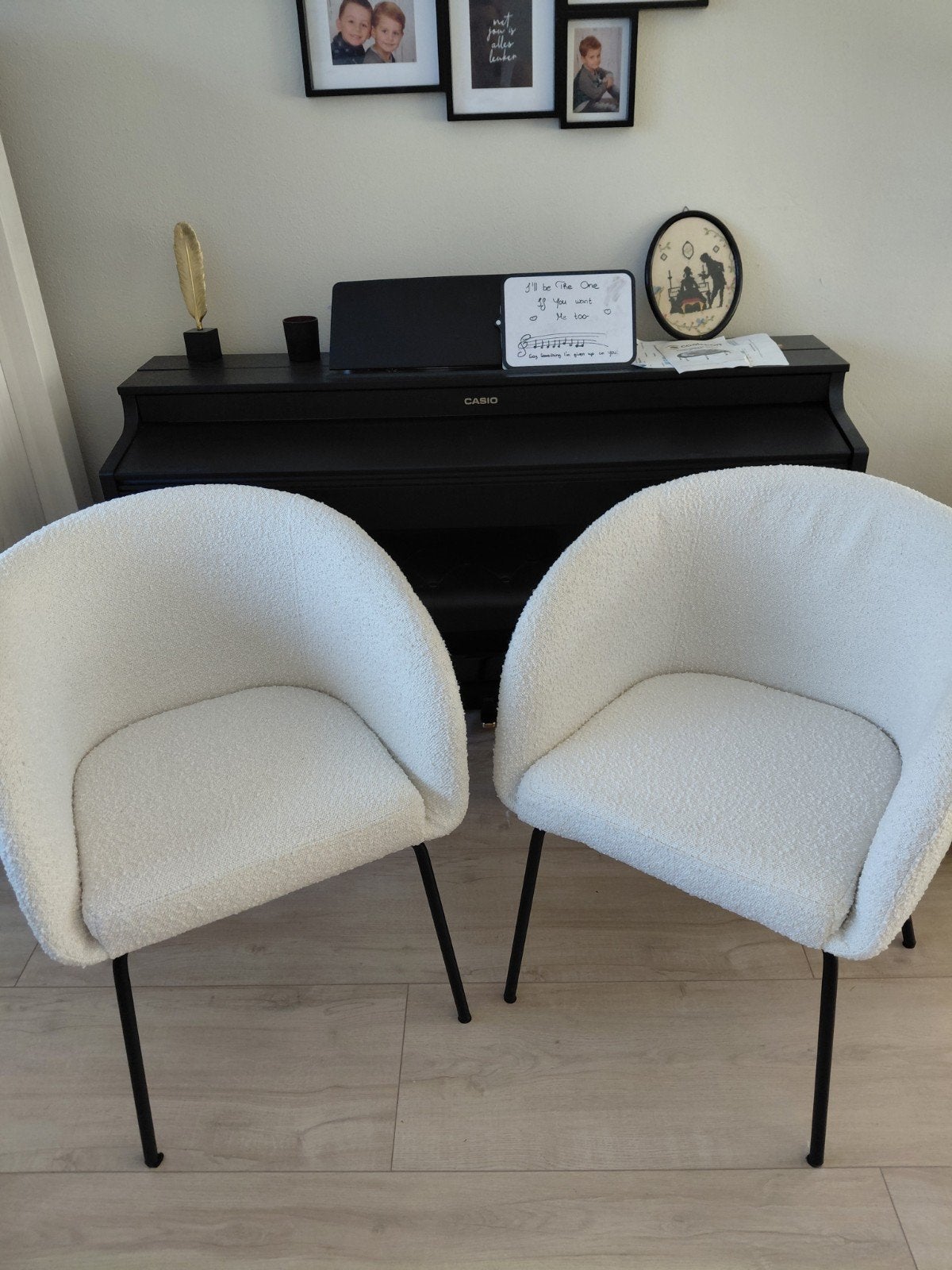 boucle stoelen karwei, Ophalen, Twee