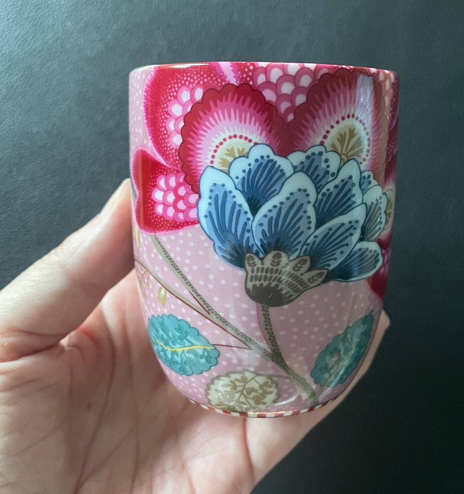 Koffiebekers Pip Studio, Huis en Inrichting, Keuken | Servies, Ophalen, Zo goed als nieuw, Overige stijlen, Kop(pen) en/of Schotel(s)