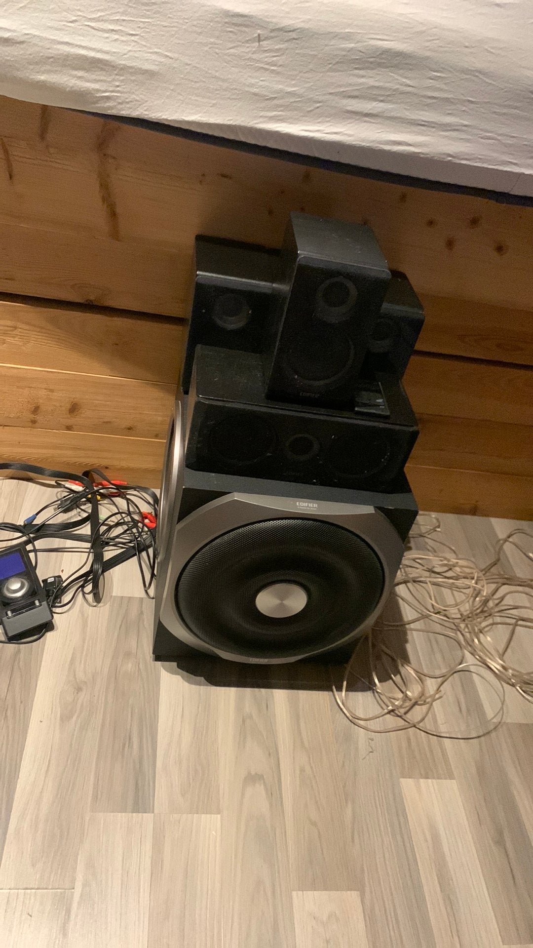 EDIFIER S550 5.1 set, Gebruikt, Losse componenten, Speakers, Ophalen