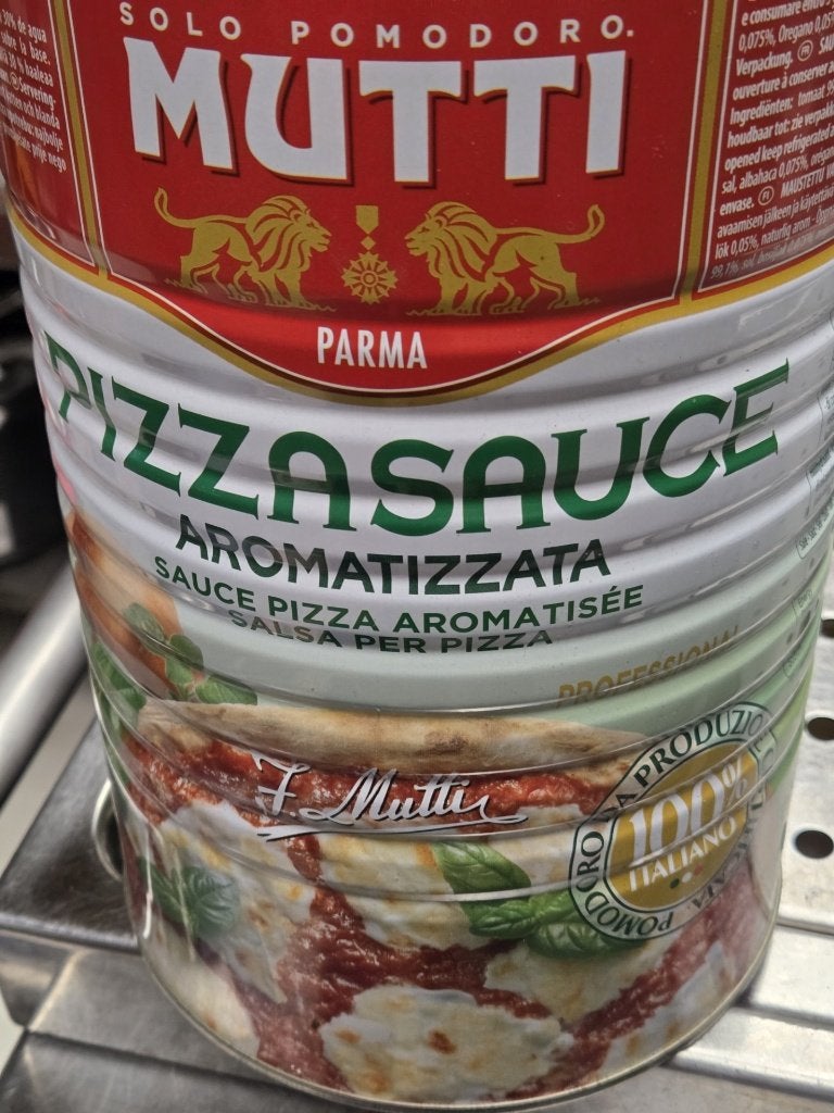 blikken mutti spaggetti saus 20 x 4100 gr, Cateraar