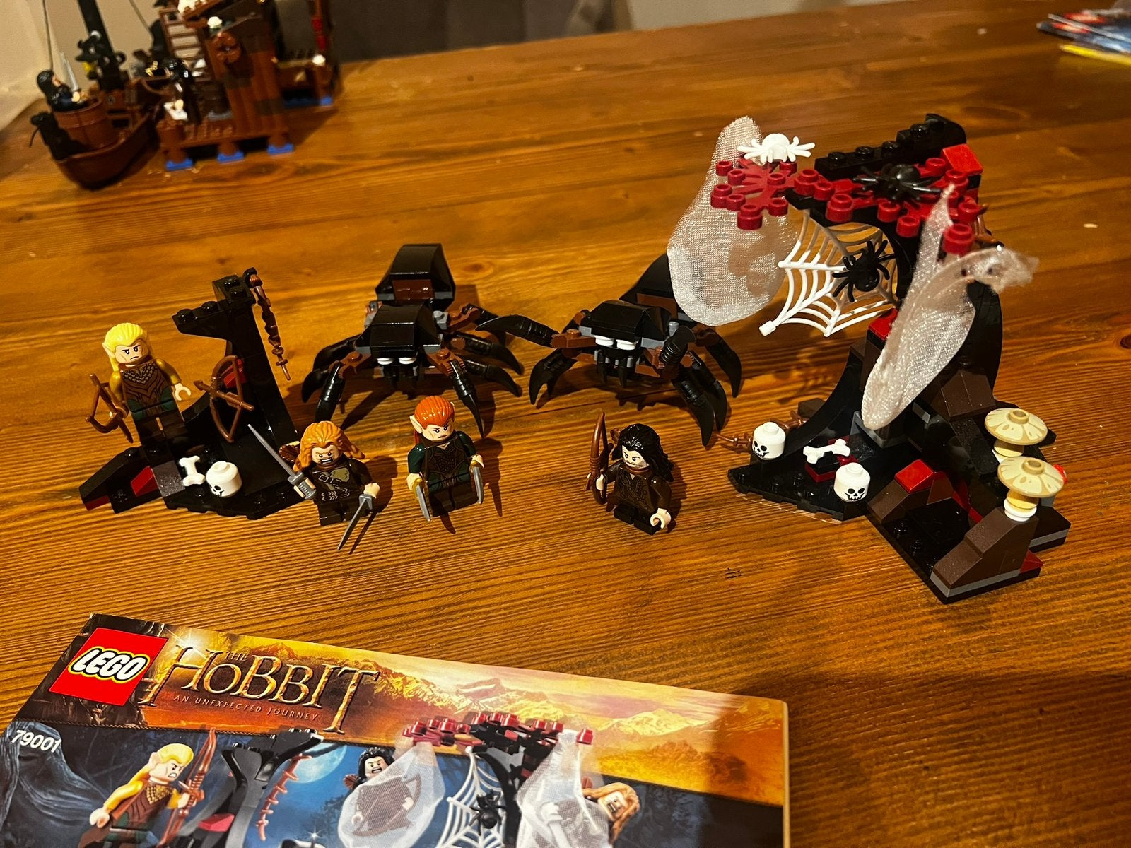Lego hobbit 79001 mirkwood spiders, Ophalen of Verzenden, Zo goed als nieuw