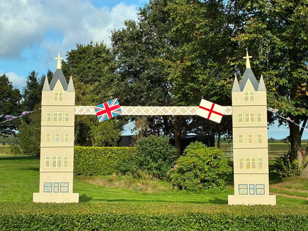 Straatversiering Engeland/Verenigd Koninkrijk, Ophalen, Gebruikt, Versiering, Overige