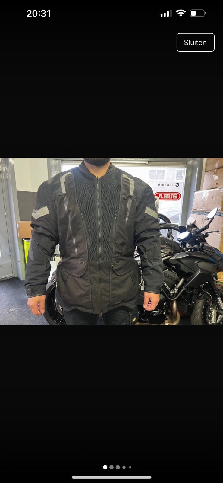 Macna motorjas 4XL, Ophalen of Verzenden, Zo goed als nieuw