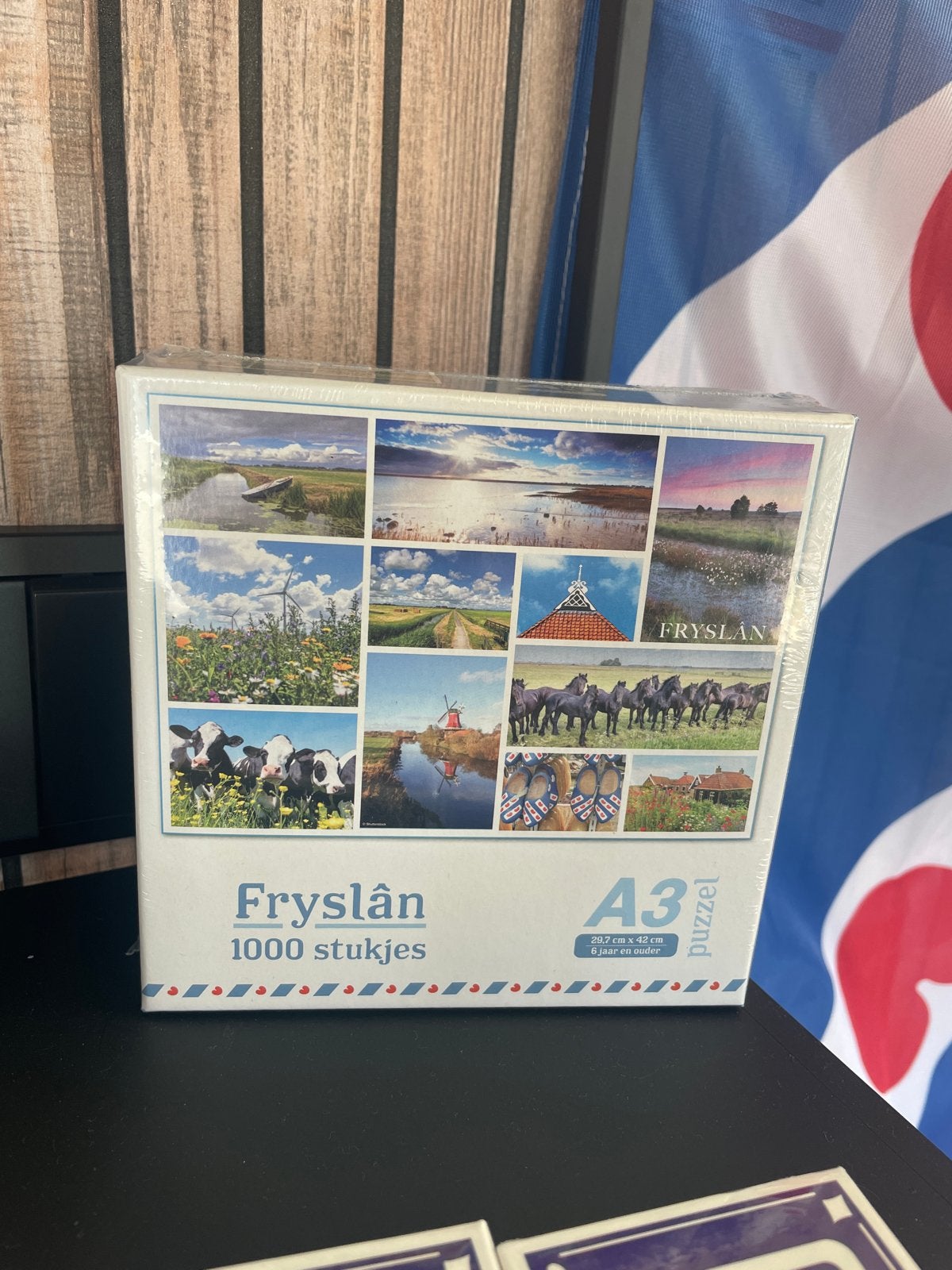 Fryslân Puzzel 1000 stukjes - Nieuw in verpakking, Ophalen of Verzenden, 500 t/m 1500 stukjes, Nieuw, Legpuzzel