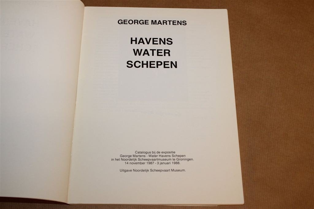 George Martens — Havens & Schepen, Maritieme Kunst, Ophalen of Verzenden, Gelezen