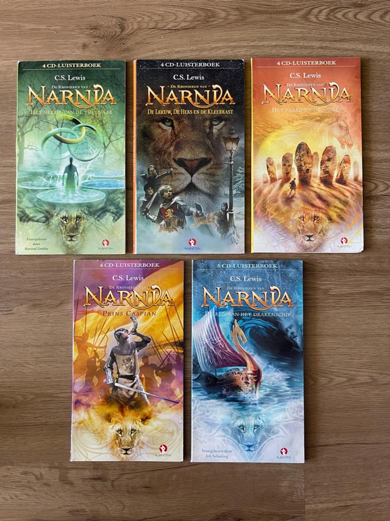 De Kronieken van Narnia - 5 luisterboeken (CD-set), Boeken, Ophalen of Verzenden, Cd, Kind