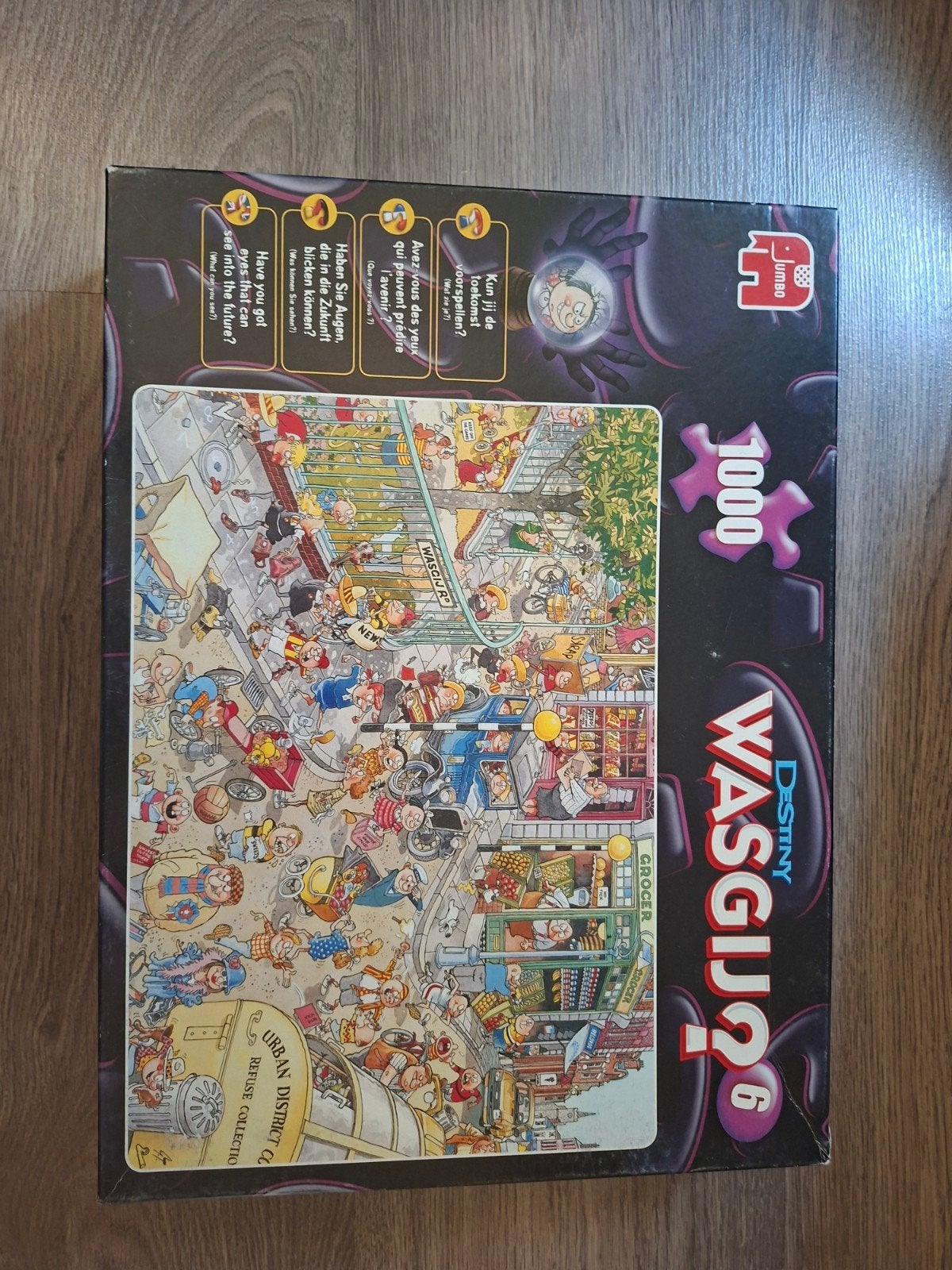 Wasgij Destiny 6: The Castle's Birthday - 1000 stukjes, Ophalen of Verzenden, 500 t/m 1500 stukjes, Gebruikt, Legpuzzel