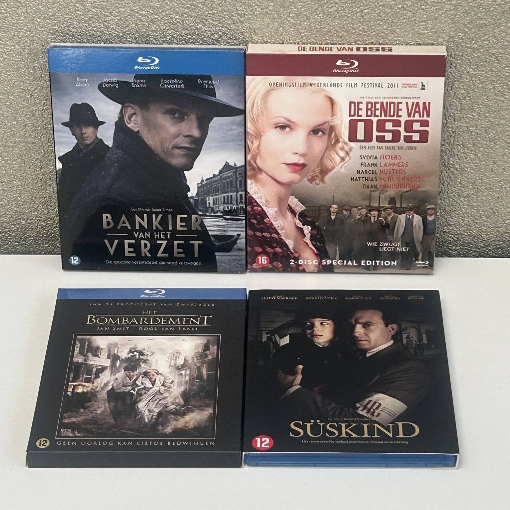 Blu-Ray oorlogsfilms, Cd's en Dvd's, Blu-ray, Nieuw in verpakking, Overige genres, Blu-ray, Film, Vanaf 12 jaar, Nederlands, Nederlands