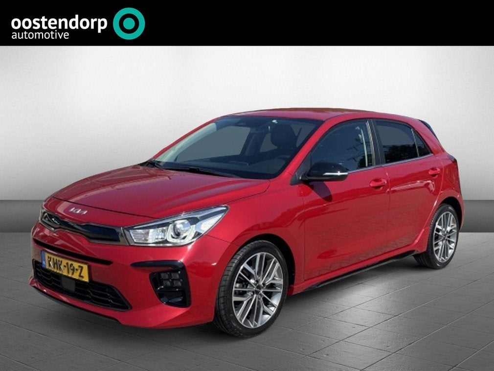 Kia Rio 1.0 T-GDi 120PK MHEV GT-Line AUTOMAAT - EXTREEM LAGE, 450 kg, Gebruikt, Euro 6, Bedrijf