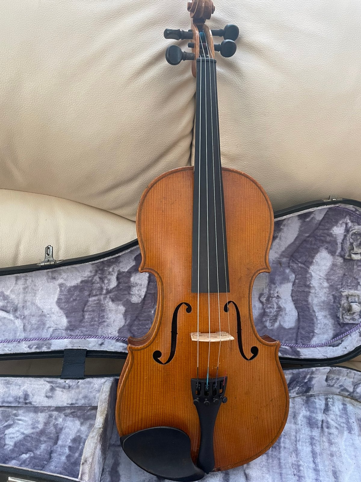 Gave en mooi oude Duitse  uit 1930 , mooie klank, Muziek en Instrumenten, Ophalen, Gebruikt, Viool, 4/4-viool