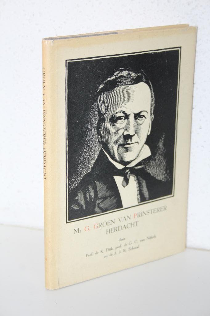 Mr. G. Groen van Prinsterer herdacht (1951), Ophalen of Verzenden, Gelezen, Christendom | Protestants