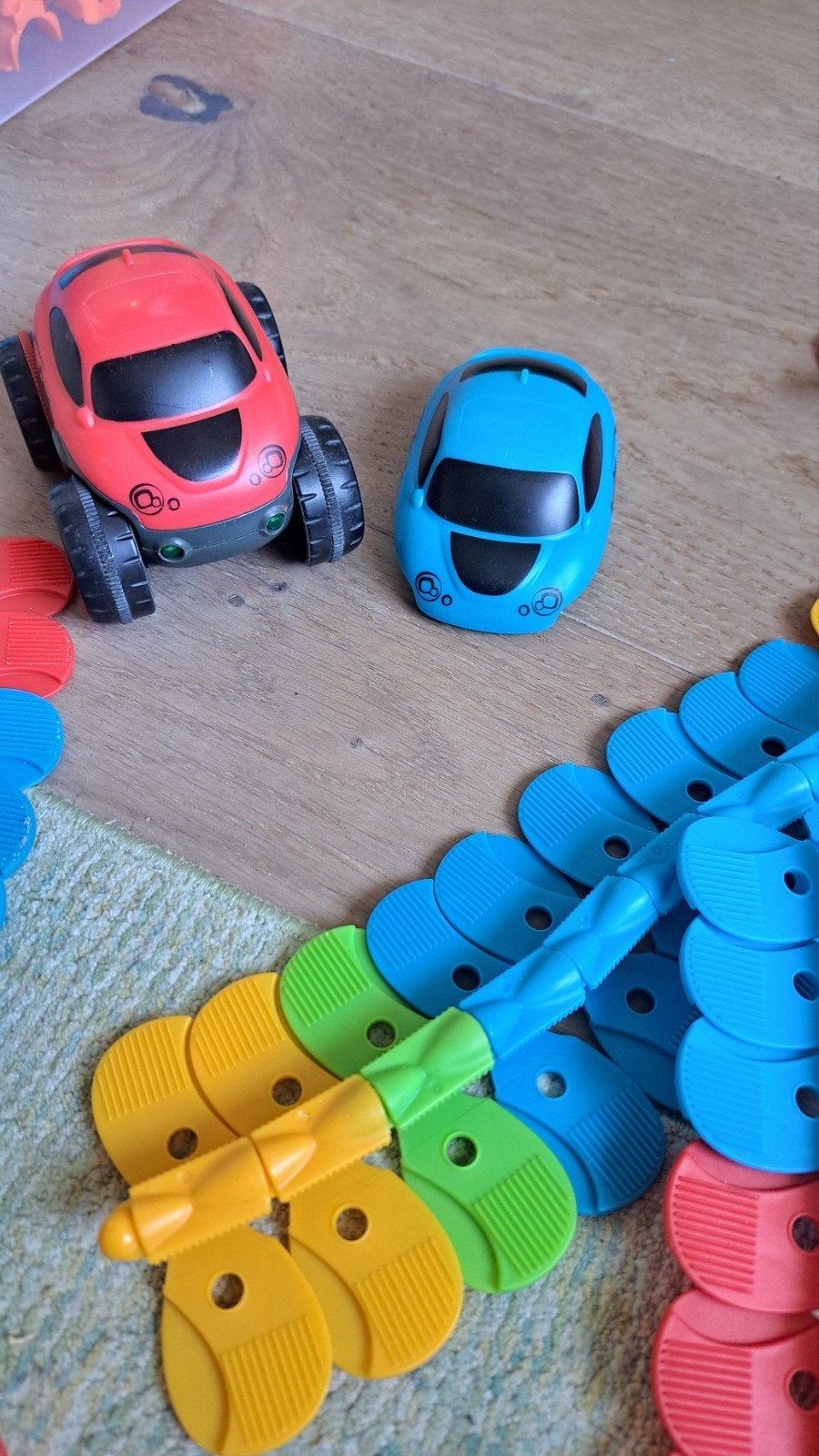 Flexibele racebaan met auto - Smoby Flextreme, Zelf te bouwen, Elektrisch, Ophalen, Overige merken