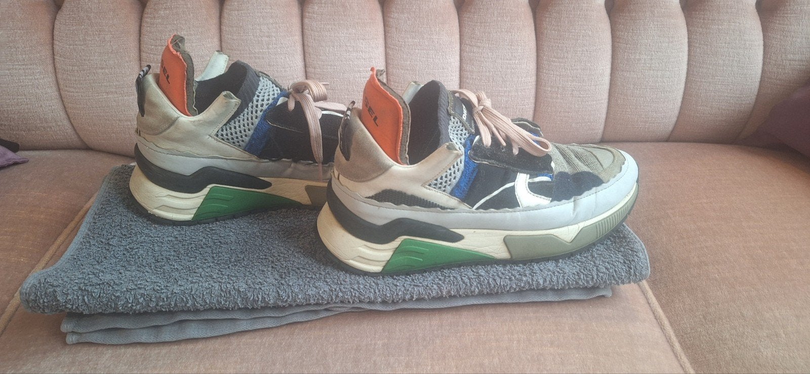 Diesel S-brentha Dec sneakers - Maat 42, Ophalen of Verzenden, Sneakers of Gympen, Gedragen, Overige kleuren