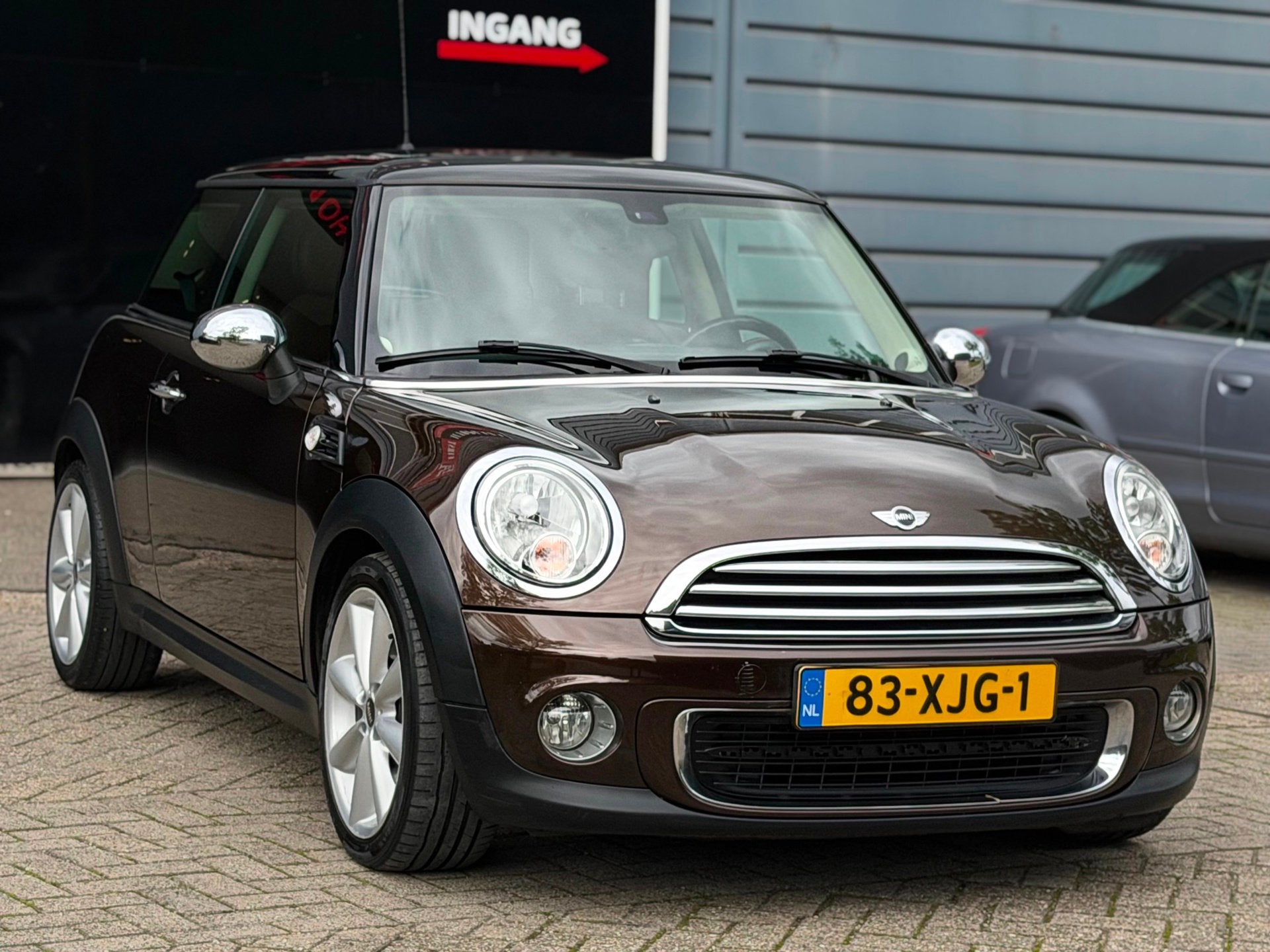 Mini 3-Deurs 1.6 Cooper Chili AUTOMAAT LEDER/NAVI/SFEERVERLI, Euro 5, Gebruikt, 4 cilinders, 4 stoelen